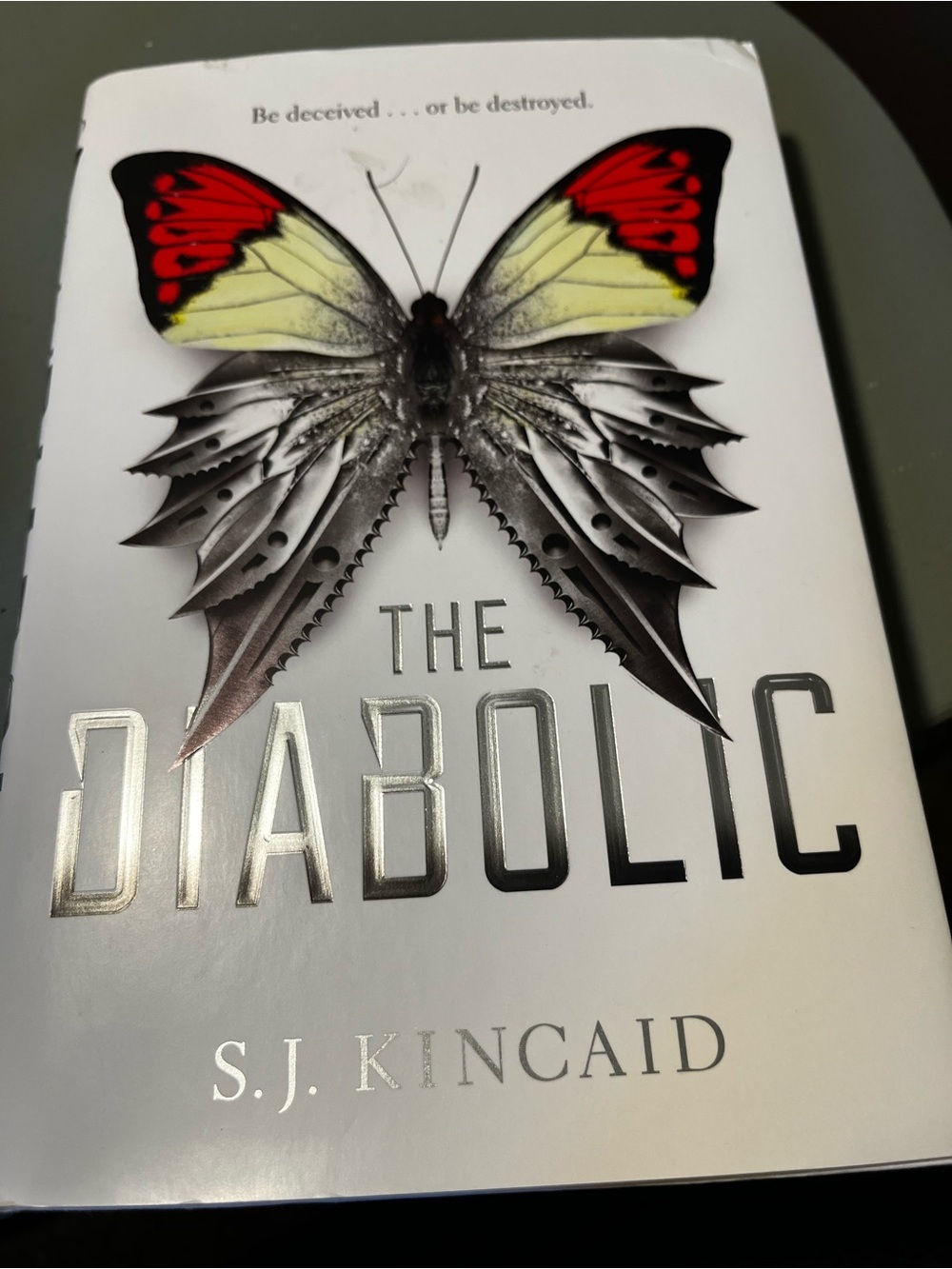 The Diabolic by S.J. Kincaid Hardcover YA Sci-Fi Book